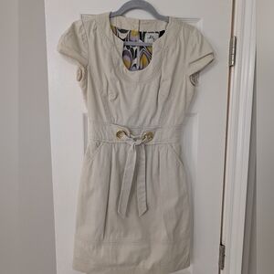 Milly Of new York Khaki Safari Style Dress